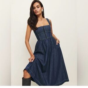 Reformation Denim Women's Dress